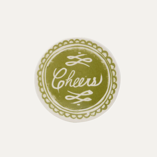 Holiday Stoneware Coasters