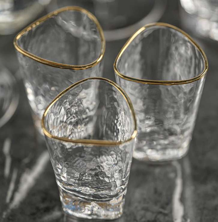 Aperitivo Triangular Shot Glass - 13 Hub Lane   |  Shot Glasses