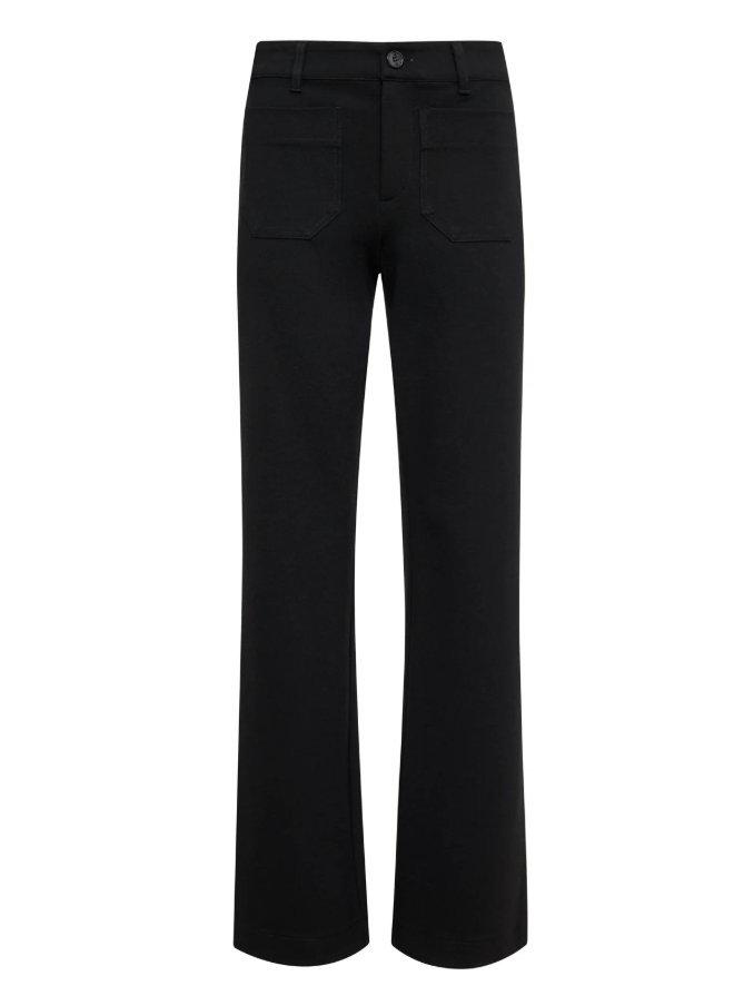 Marine Ponte Pants, Black
