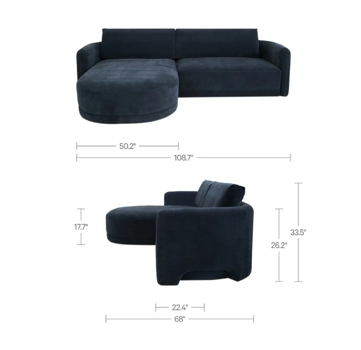 Emmy Left Sectional