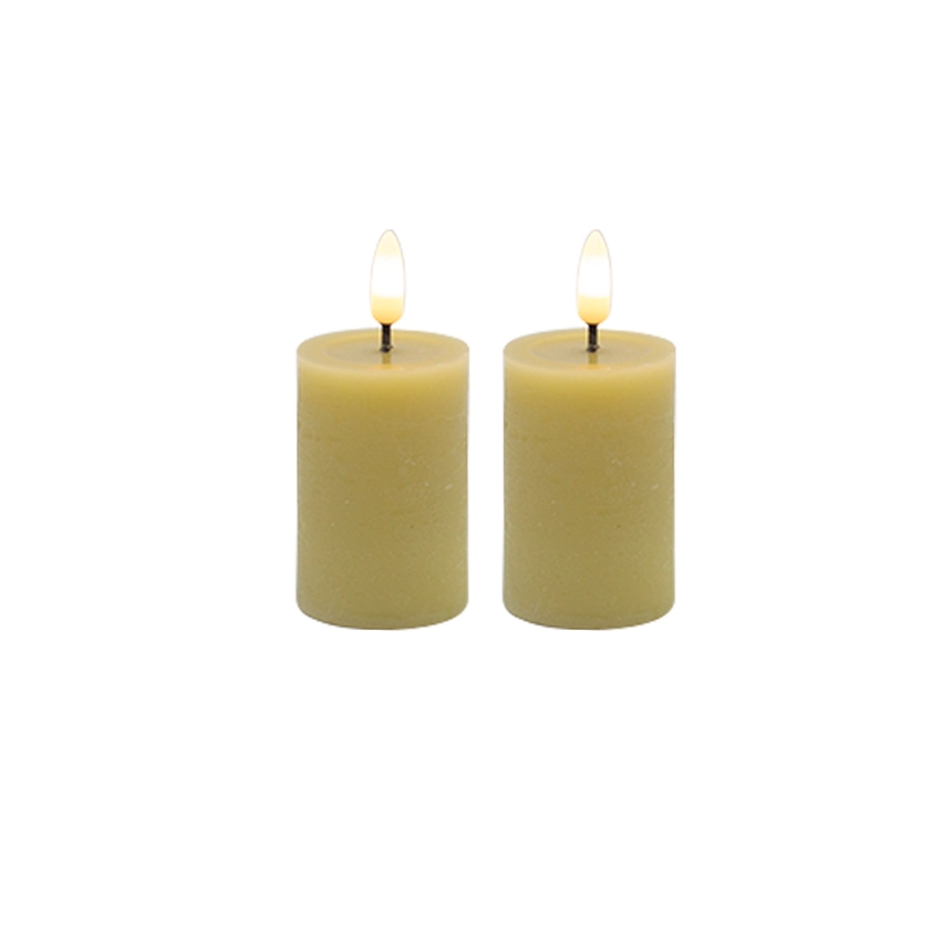 Flameless Pillar Candles - Thumbnail 4