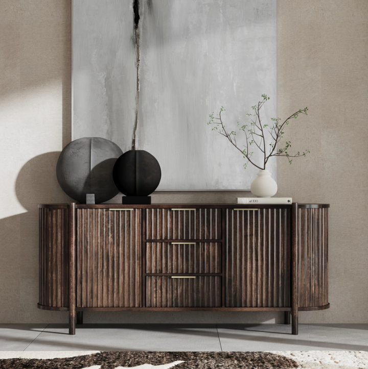 Redford Mango Wood Cabinet