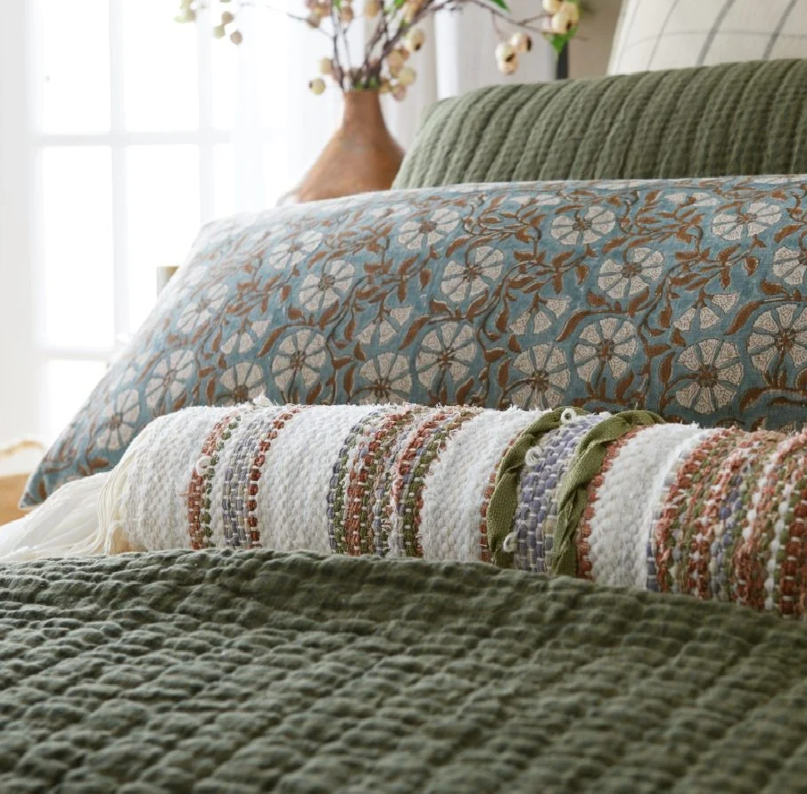 Priya, X Long Bolster - 13 Hub Lane   |  Bolster Pillows