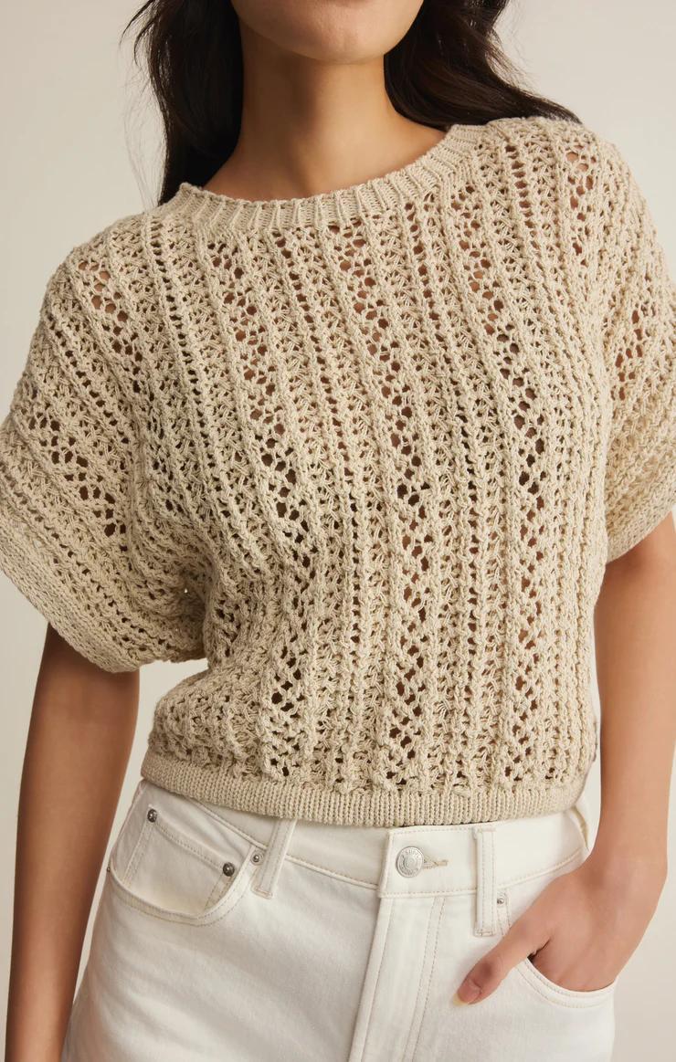 Ballast Crochet Sweater Top