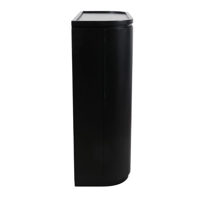 Modern Bar Cabinet, Black