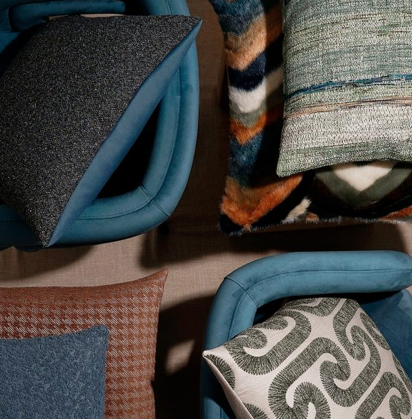 Sansone Pillow, Peacock - 13 Hub Lane   |  Decorative Pillows