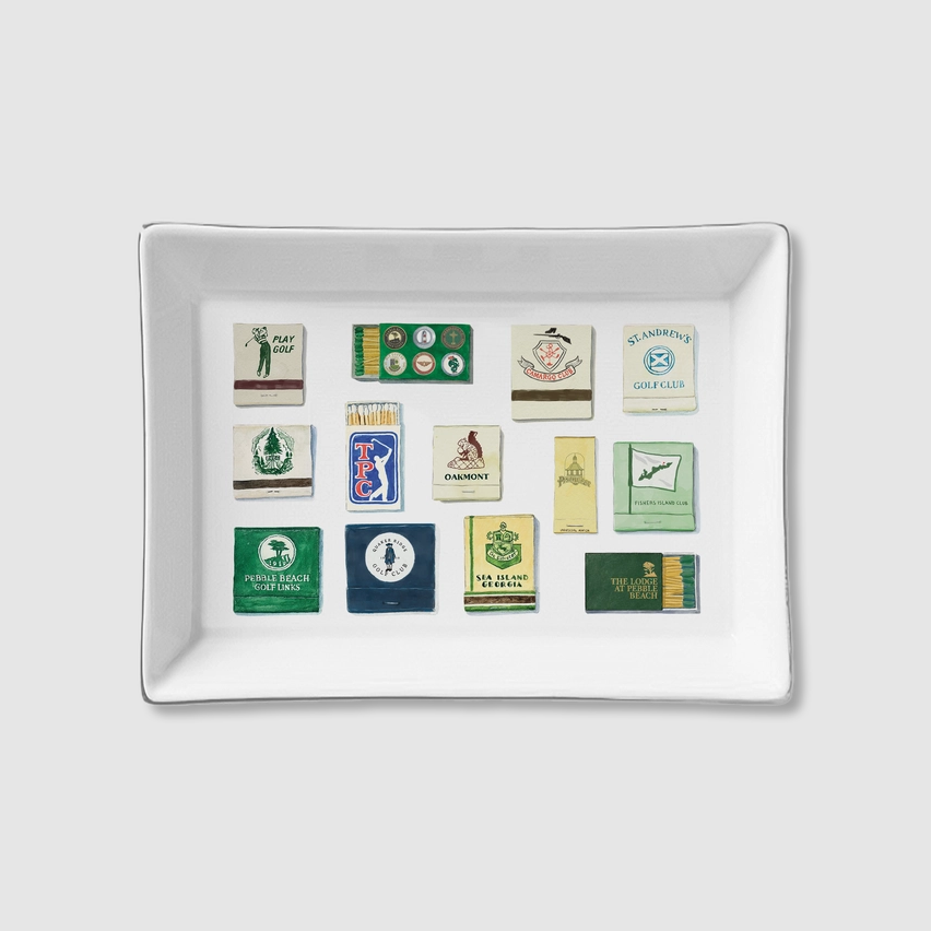 Golf Matches Trinket Tray