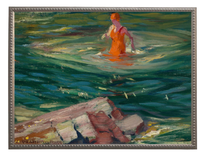 The Red Bathing Suit - 13 Hub Lane   |  Small Wall Art