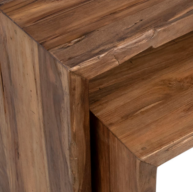 Chilton Teak Side Tables - 13 Hub Lane   |  Nesting Tables