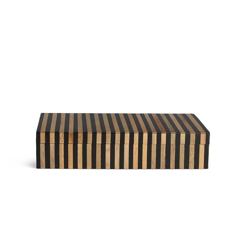Striped Tile Box - 13 Hub Lane   |  Resin Boxes