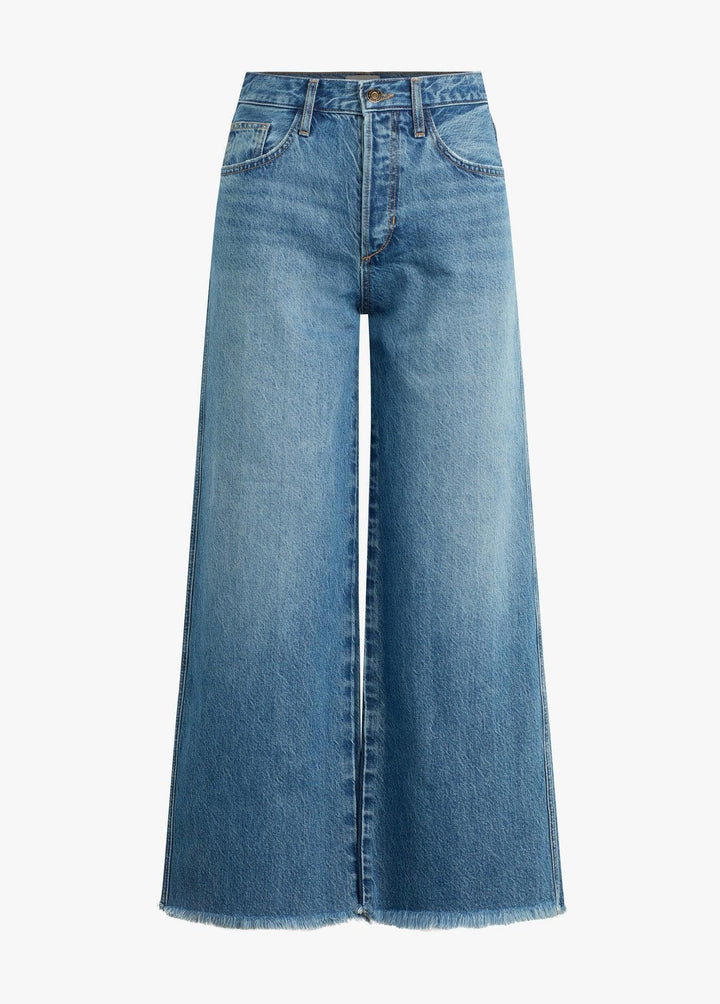 Favorite Daughter The Marsha Super High Rise Wide Leg Crop, Cortez