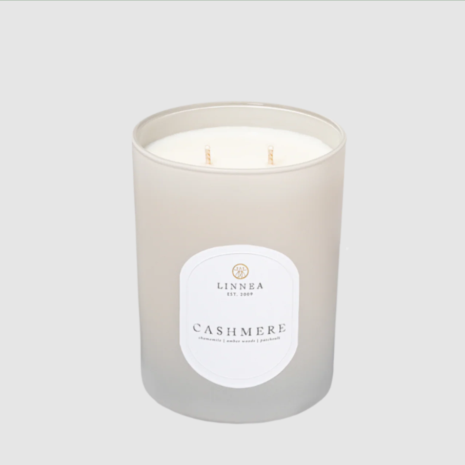 Linnea Cashmere Two-Wick Candle