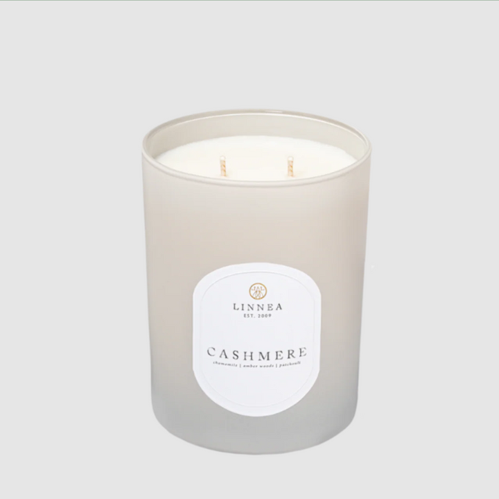 Linnea Cashmere Two-Wick Candle