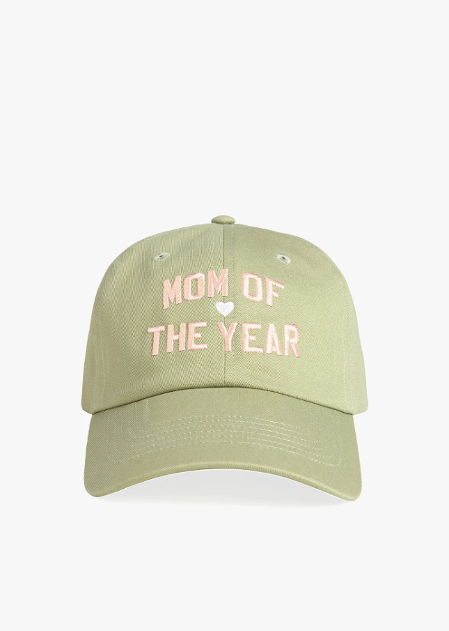 Mom of the Year Baseball Hat, Light Sage