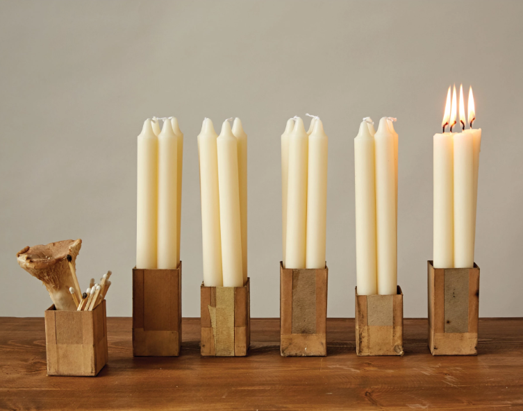 Unscented Taper Candles - 13 Hub Lane   |  