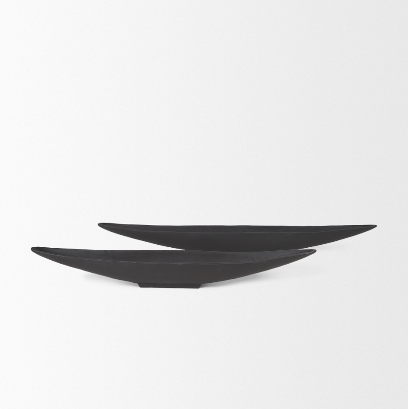 Piero Metal Bowl, Matte Black - 13 Hub Lane   |  Aluminum Bowls