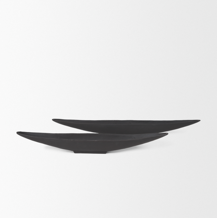 Piero Metal Bowl, Matte Black - 13 Hub Lane   |  Aluminum Bowls