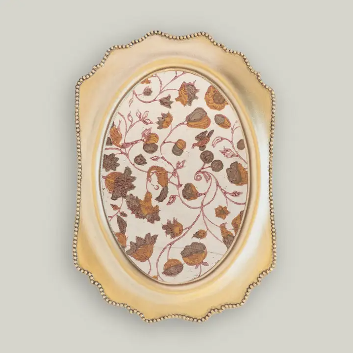 Gold Dots On Edge Photo Frame - 13 Hub Lane   |  Gold Frames