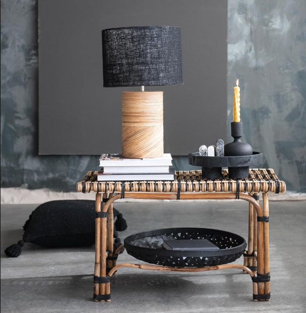 Paulownia Wooden Pedestal Tray