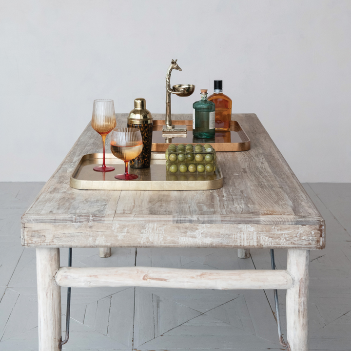 Lacquered Tray w/ Foil - 13 Hub Lane   |  