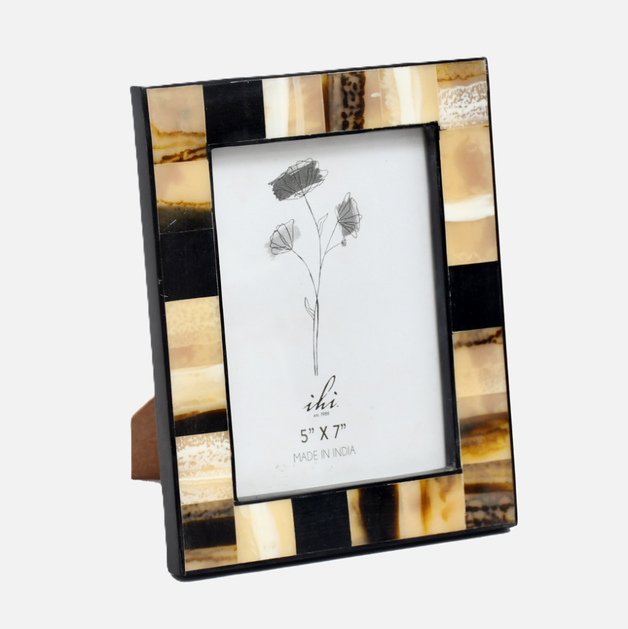 Mosaic Horn Photo Frame - 13 Hub Lane   |  
