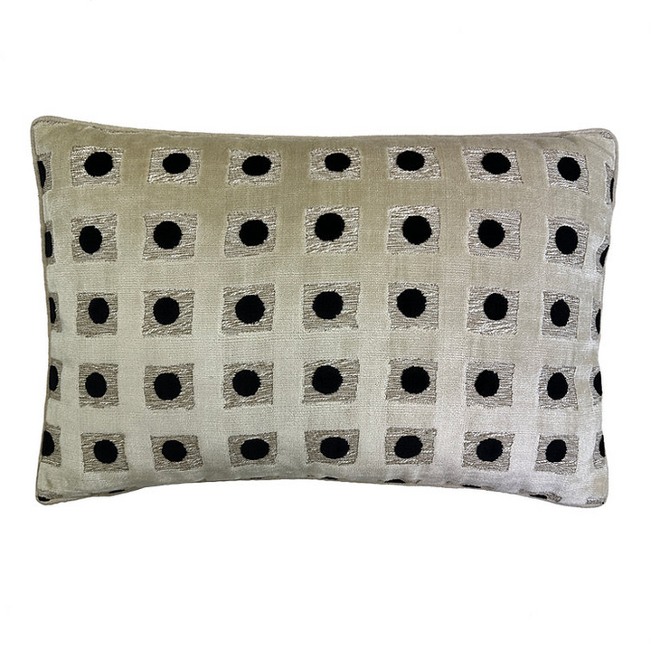 Domino Onyx Lumbar Pillow