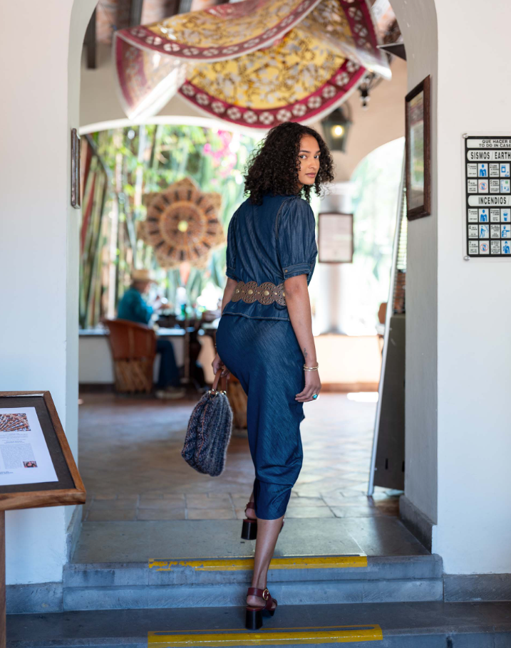 Aix Maxi Skirt, Night Rain - 13 Hub Lane   |  Maxi Skirts