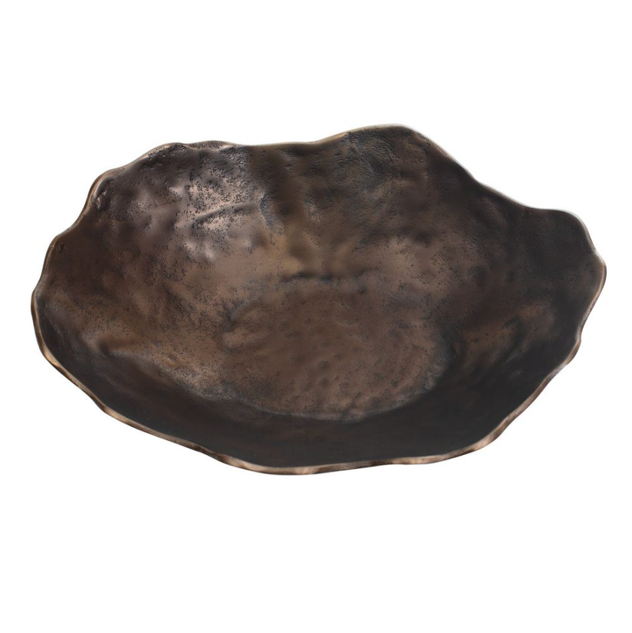Obscura Indoor-Outdoor Bowl, Bronze