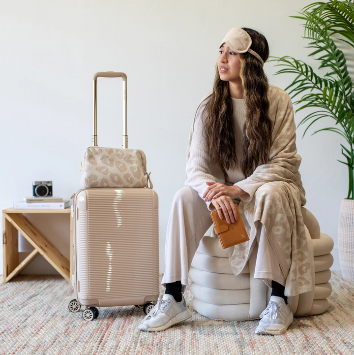 Travel Blanket Leopard Print - 13 Hub Lane   |  