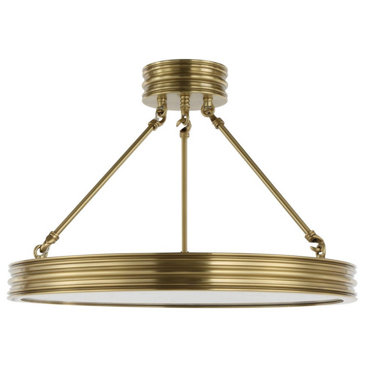 Newport LED Semi-Flush Mount - 13 Hub Lane   |  Semi-Flush Mounts