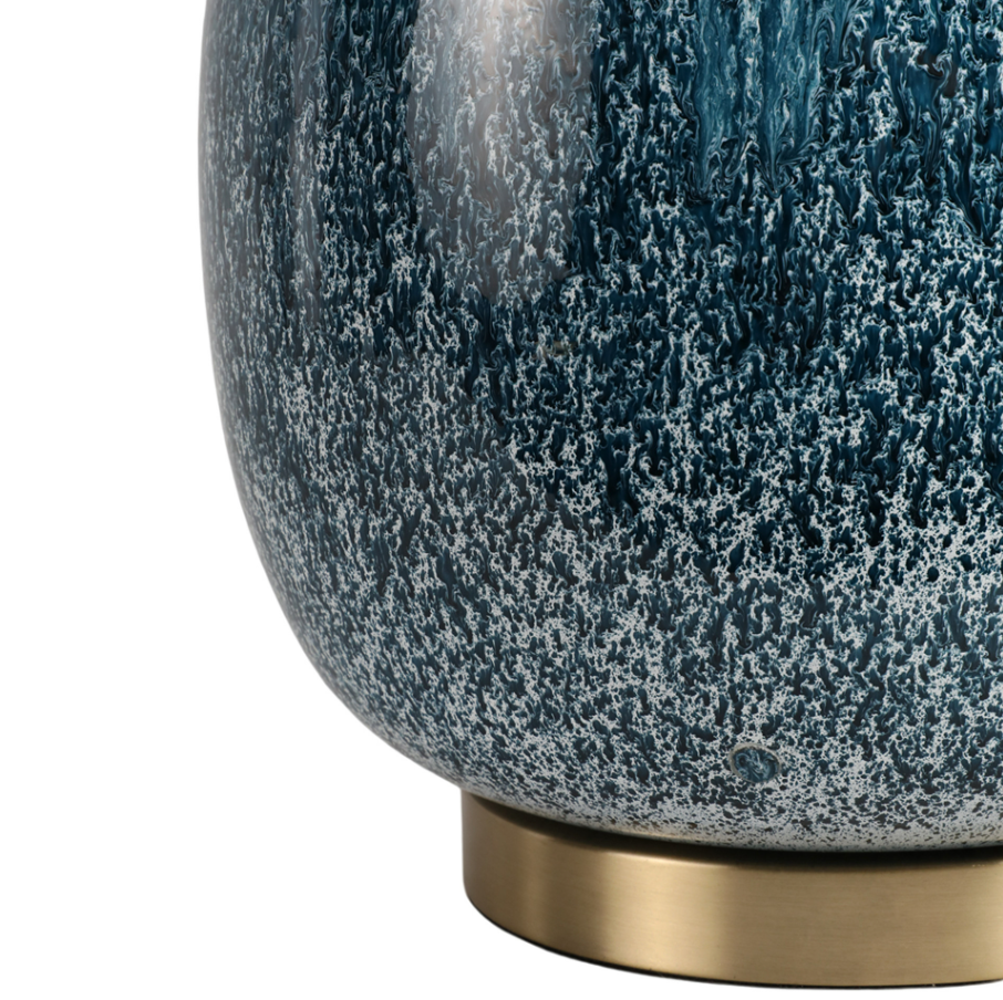 Santorini Ceramic Table Lamp - Thumbnail 4