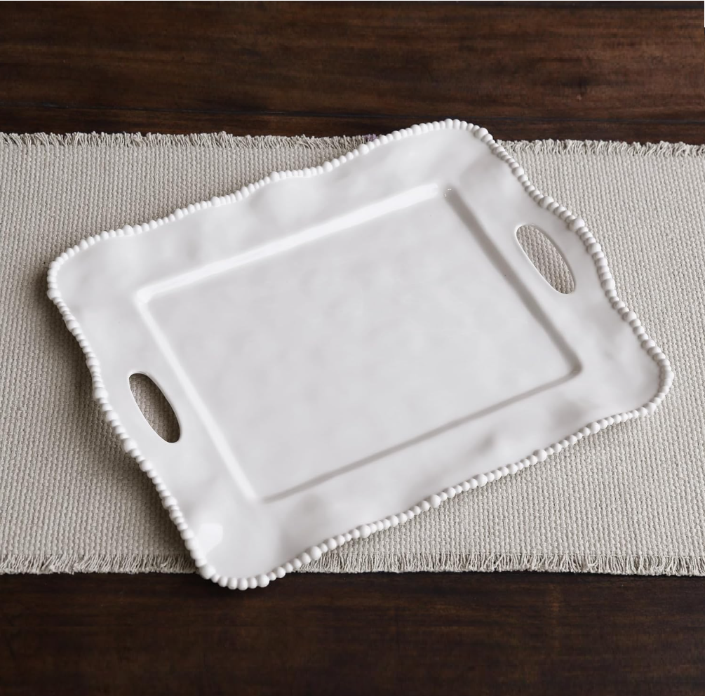 VIDA Rectangular Tray with Handles