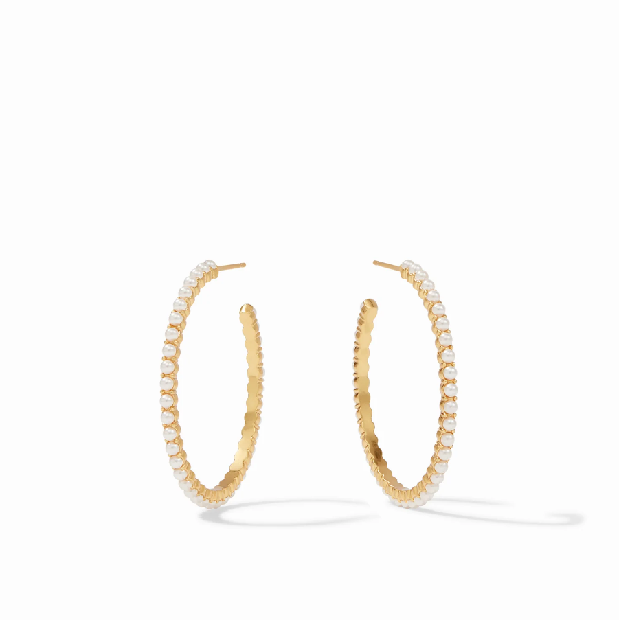 Julie Vos Juliet Pearl Hoop