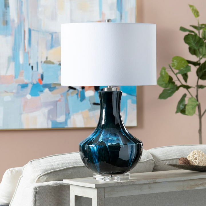 Maya Glazed Table Lamp