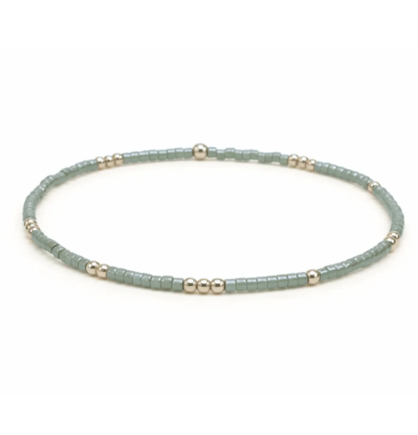 Newport Beaded Bracelet - 2mm