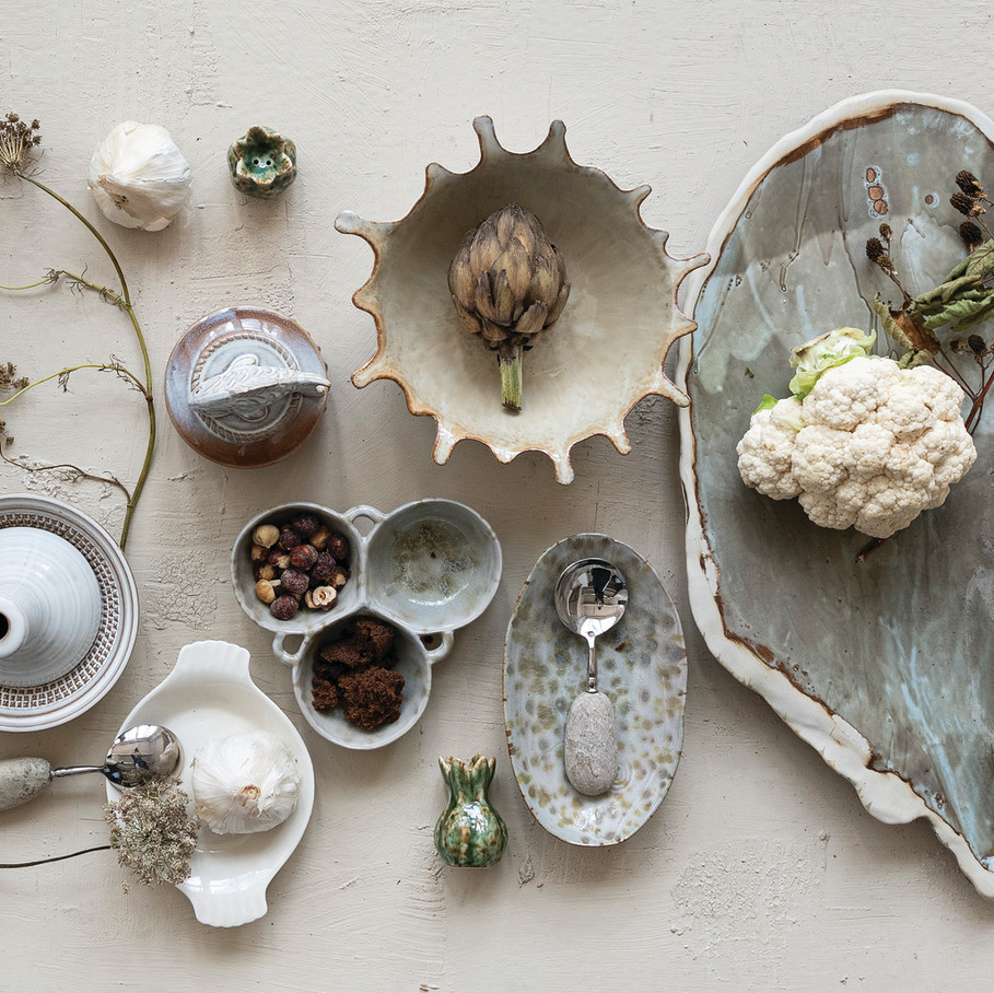 Stoneware Sunburst Bowl - 13 Hub Lane   |  Stoneware Bowls