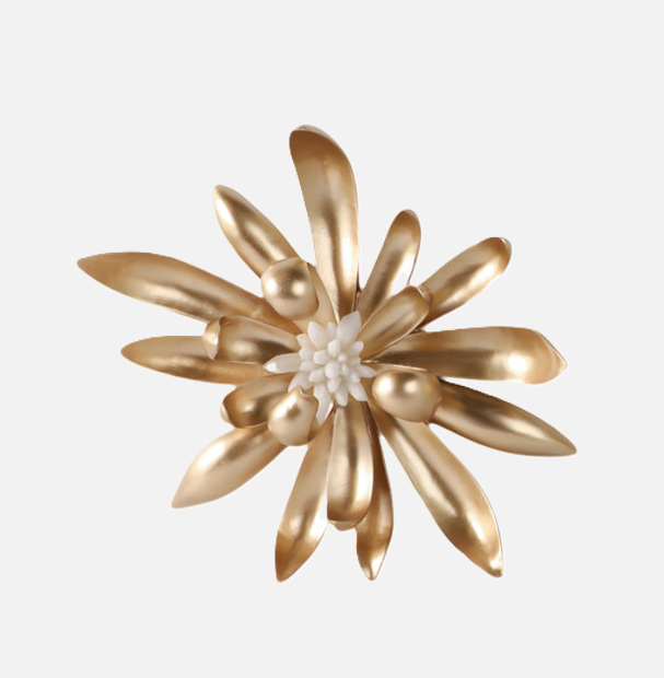 Hanna Gold Wall Flower