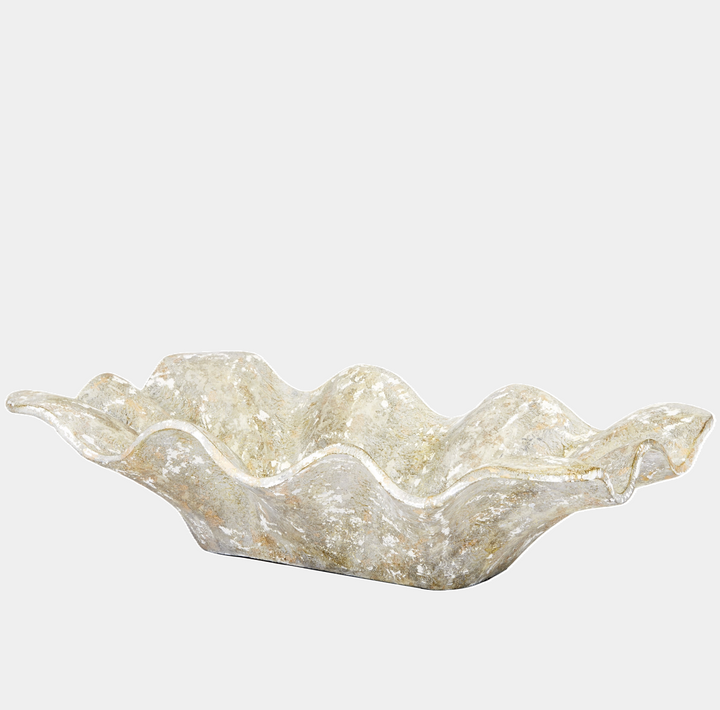 Furman Distressed Decorative Bowl - 13 Hub Lane   |  Gesso Bowls