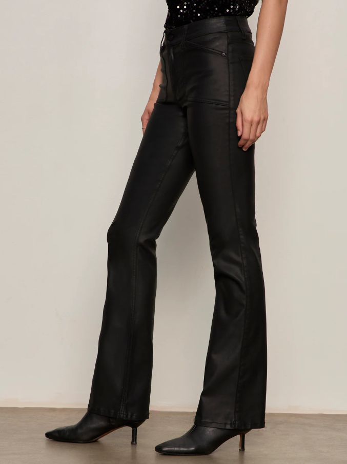 Slick Brook Bootcut Pants, Black - 13 Hub Lane   |  Bootcut Pants