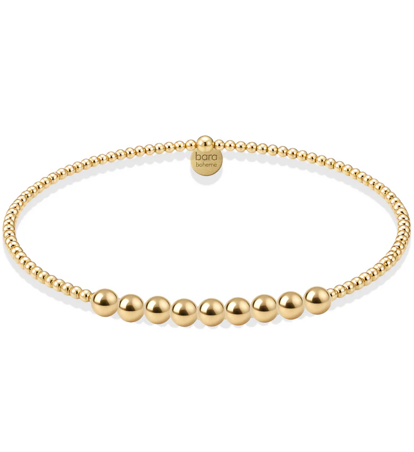 bara boheme robyn gold filled beaded bracelet - 13 Hub Lane   |  