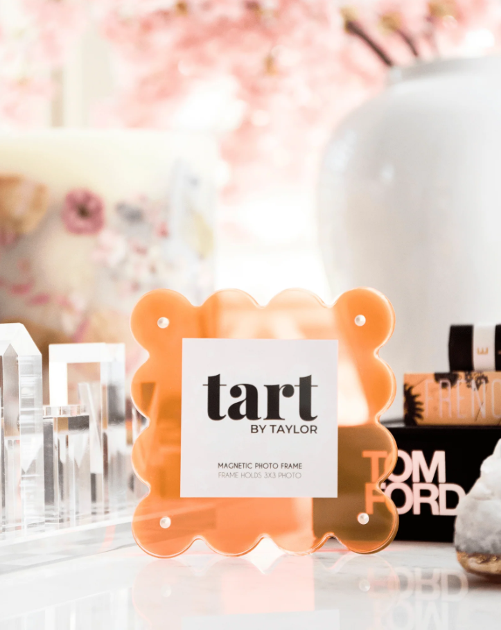 Mini Acrylic Frame, Neon Orange - 13 Hub Lane   |  