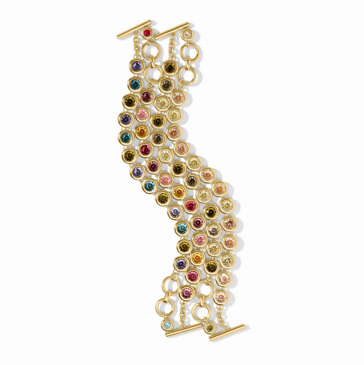 Julie Vos Rainbow Tennis Bracelet, Champagne Radiance - 13 Hub Lane   |  Tennis Bracelets