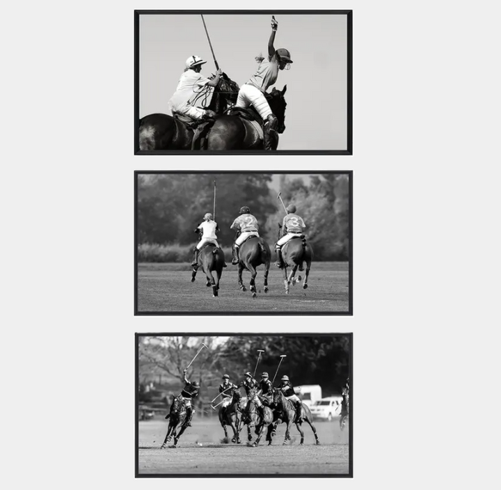 The Art of Polo - 13 Hub Lane   |  Under Glass Prints & Art