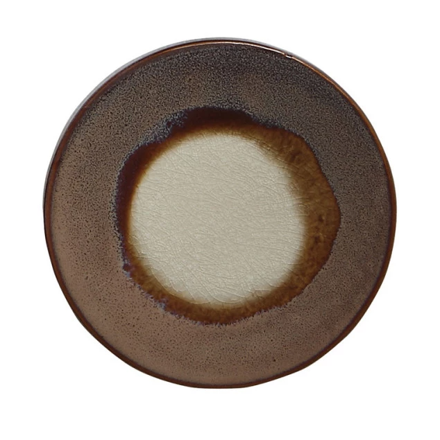 Stoneware Trivet, Reactive Glaze