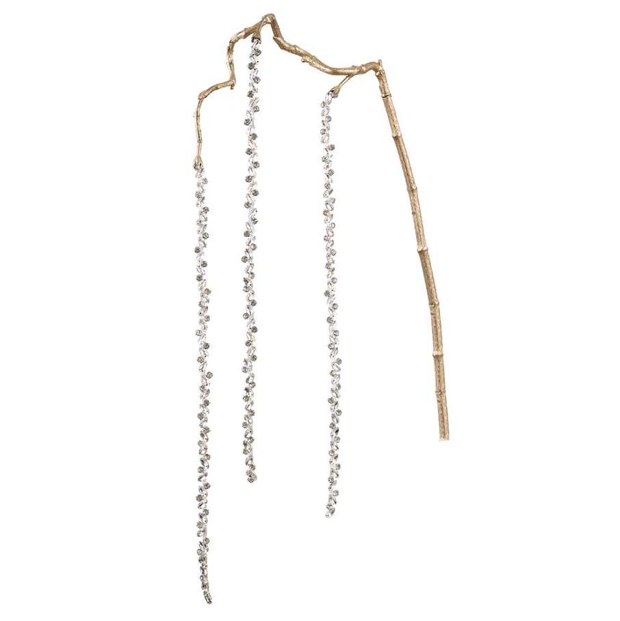 Diamond Amaranthus Hanging Spray, Silver - 13 Hub Lane   |  