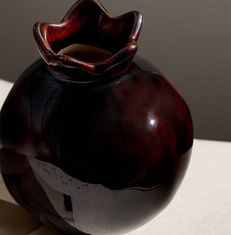 Deco Pomegranate Vase