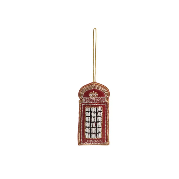 London Phone Booth Ornament