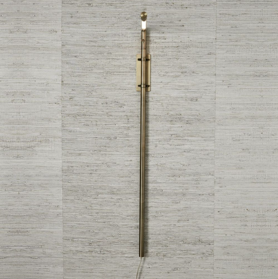 Highlight 1 Light Sconce, Antique Brass