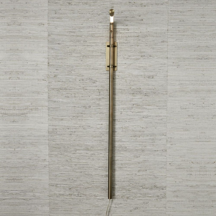 Highlight 1 Light Sconce, Antique Brass