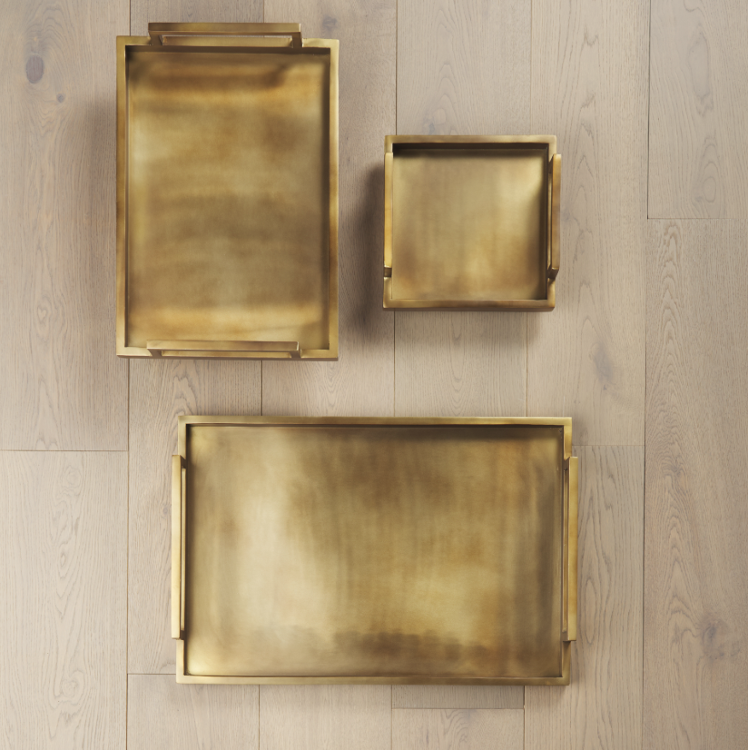 Shay Aluminum Tray - 13 Hub Lane   |  Metal Trays